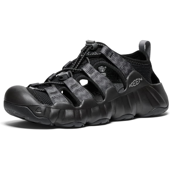 KEEN Women's Newport H2 Black/Steel Grey Toe Breathable Easy On Comfortable Hiking Sports Shoes