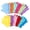 24, variant on Shower Gloves,24 Pcs Exfoliating Bath Gloves,Body Scrub Gloves with Hanging Loop for Beauty Spa Massage Skin Shower Body Scrubber-12 Colors