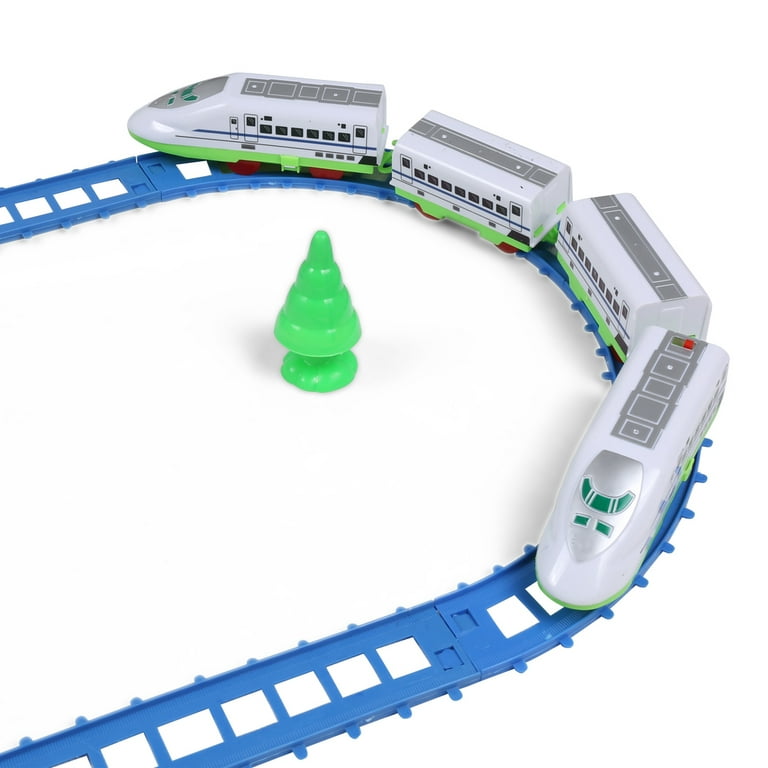 Toy bullet store train set