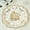 White Gold, variant on Balsa Circle 25 White Pink 10 in Floral Disposable Dessert Dinner Paper Plates with Scallop Trim Party Wedding Reception Events Decorations Supplies