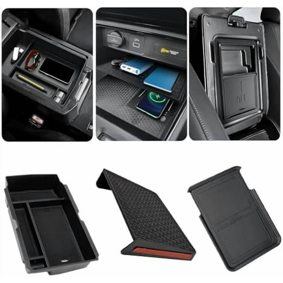 3PCS Center Console Organizer for 2023 2024 2025 2026 Honda CR-V & CR-V Hybrid Accessories, Fit Armrest Tray, Console Tray and Hidden Storage Box, ABS Material$$Vehicle Parts & Accessories