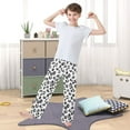 thumbnail image 5 of joogoo Leopard Pattern White Pajama Pants Pj Bottoms Sleepwear Lounge XL, 5 of 9