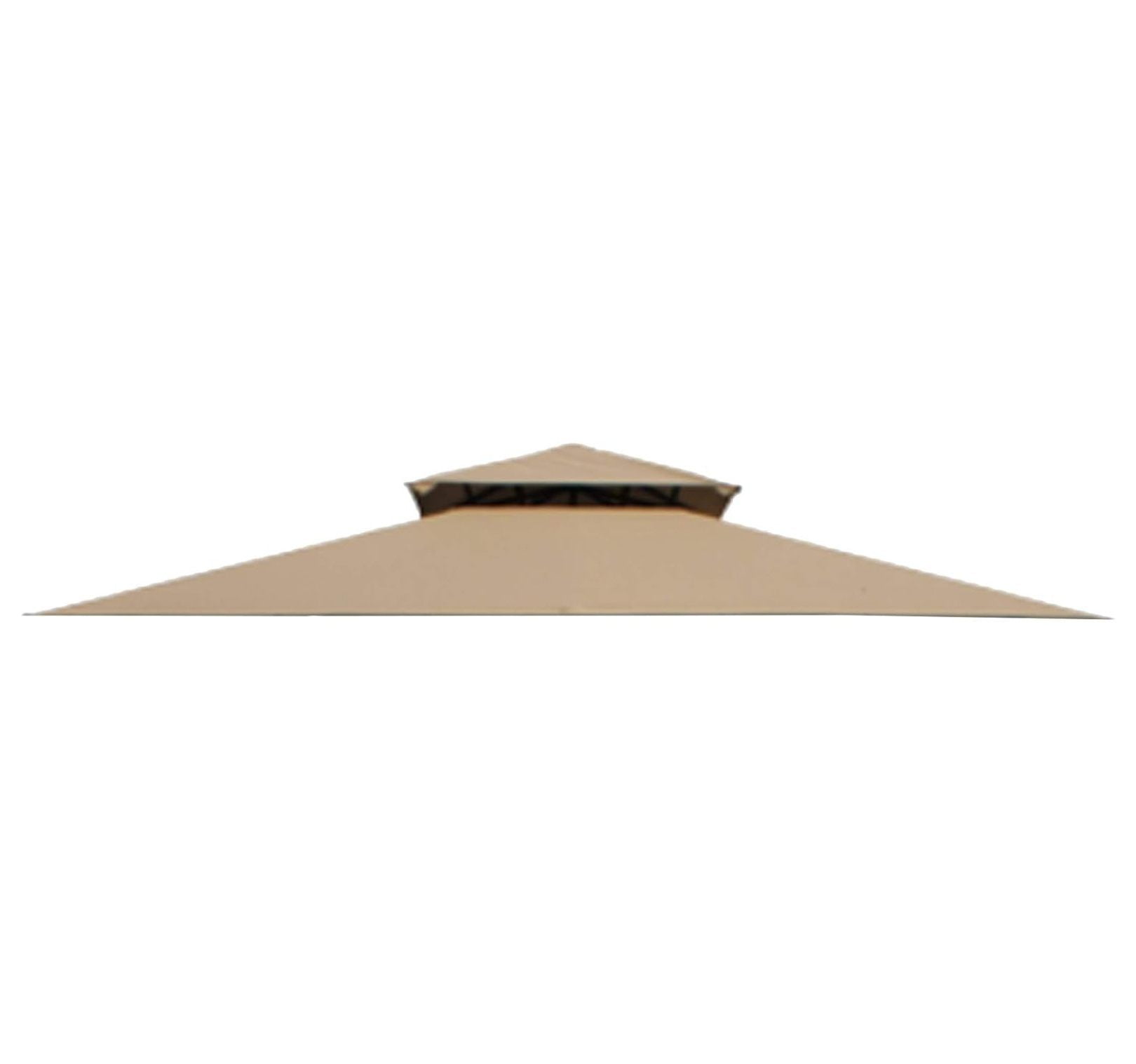 Replacement Canopy Top Cover for The Aldi Gardenline Belavi Shoprite Grill Gazebo - Standard 350 (Will not fit Any Other Model) - Top Tier 34" x 21", Bottom Tier 96" x 60"