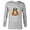 Athletic Heather, variant on Grogu The Mandalorian Halloween Pirate Costume - Long Sleeve T-Shirt for Men - Customized-Athletic Heather