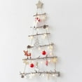 thumbnail image 7 of Artificial Fake Home Decoration Wall Decoration Christmas Nordic Style Wall Decoration Artificial Fake Wall Decoration DIY Wooden Christmas Tree Wall Hanging Decoration 2, 7 of 7