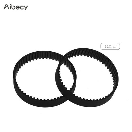Aibecy GT2 Closed-Loop Timing Belt Rubber Synchronous Belts W=6mm L=110/112/158/200/280/400/610/852/1220mm 3D Printer Parts Kits Pack of