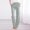 Mint Green, variant on Dianli Spring and Autumn Solid Long Straight Leg Pants Women Outfit New Arrivals Women'S Spring Printed Elasticated Waist Full Length Casual Pants Nine-Point Pants Navy S