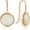 Created Opal - 14K Gold Plated, variant on Opal Earrings for Women - Dainty Earrings 14K Gold Plated