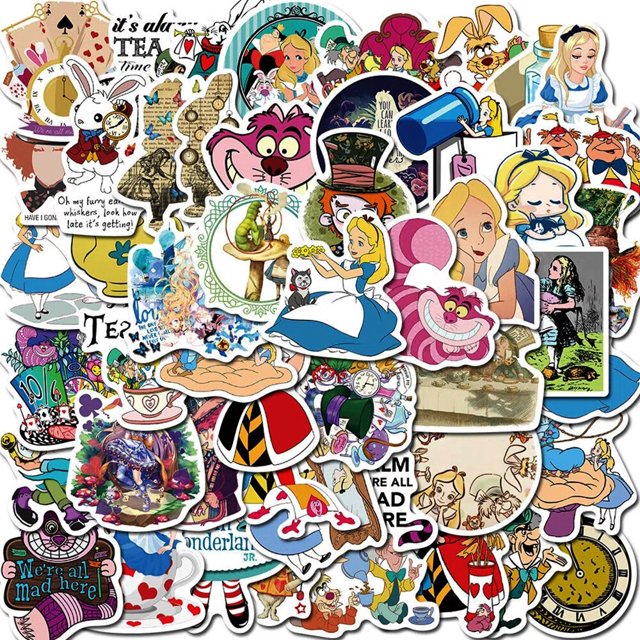 50/100pcs Disney Marvel Stickers Anime Princess Spider-Man Iron Man Hulk Stitch Mickey Mouse Decal Cute Cartoon Sticker for Kids Gao Jinjia LED