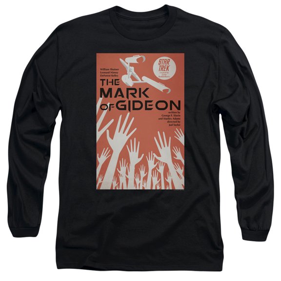 Star Trek Tos Episode 71 Adult 18/1 T-Shirt Black