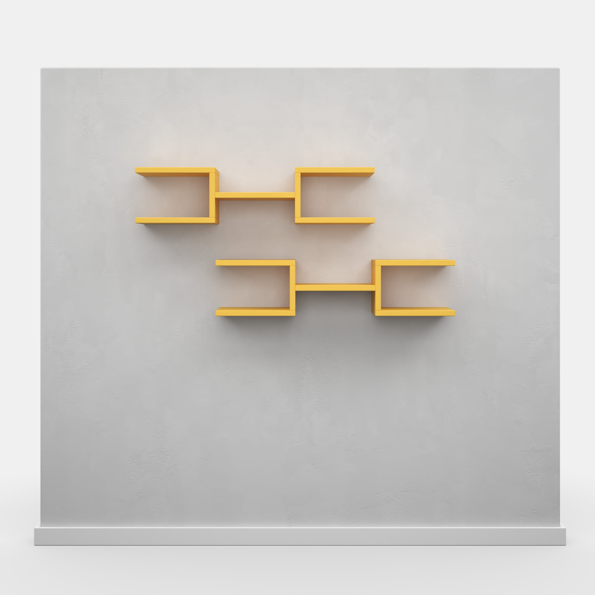 Ada Home Decor Welby Modern Wall Shelf - 6.69'' H x 29.53'' W x 7.87'' D