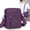 Purple, variant on Unisex Nylon Chest Bag Crossbody Sling Bag, Multiple Shoulder Bags, Adjustable Waist Strap for Sports, Outdoor Activities, and Daily Use, Lightweight & Secure Storage for Phone, Keys, Cards