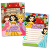 20 Kids Party Invitation Cards Princess Themed and 20 Envelopes