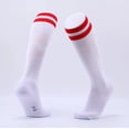 thumbnail image 1 of Calcetines de fútbol antideslizantes de tubo largo por encima de la rodilla, medias de fútbol a rayas, medias de compresión para deportes al aire libre y gimnasio, novedad de 2021 en unisex, 1 of 2