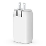 Belkin BOOSTCHARGE 30W USB C and USB A Wall Charger + USB C to USB C Cable, 5ft