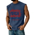 thumbnail image 2 of Youpwaven 250 Anniversary USA Shirt for Men, 1776-2026 America 250 Merchandise, Patriotic Years of Freedom Muscle Tank, Men's Sleeveless Graphic Tee, 2 of 4