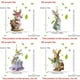 thumbnail image 3 of 4 figuras coleccionables de conejos, adornos colgantes de estatua de conejo de Pascua, árbol de Pascua y regalo de cumpleaños de Pascua., 3 of 5