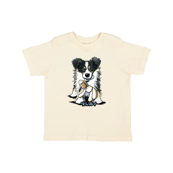 Inktastic Tri-Color Border Collie Boys or Girls Toddler T-Shirt