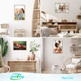 thumbnail image 3 of Marco de fotos JDZIVTOP 9 x 12 cm, madera natural, color beige, 3 of 6