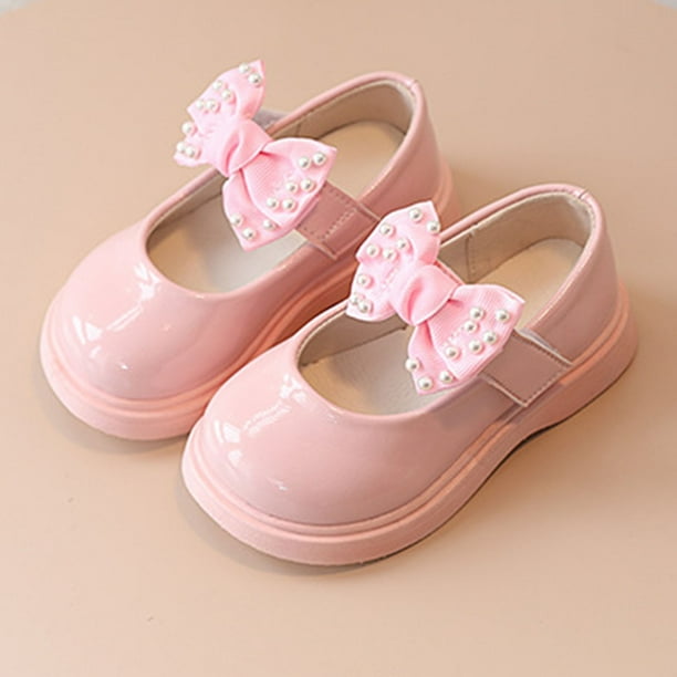 nsendm Girls Sandal Big Kid Female Port City Sandals Girls Sandals Children Shoes Pearl Bow Tie Princess Shoes Dance Shoes Heart Shoes Women Jelly