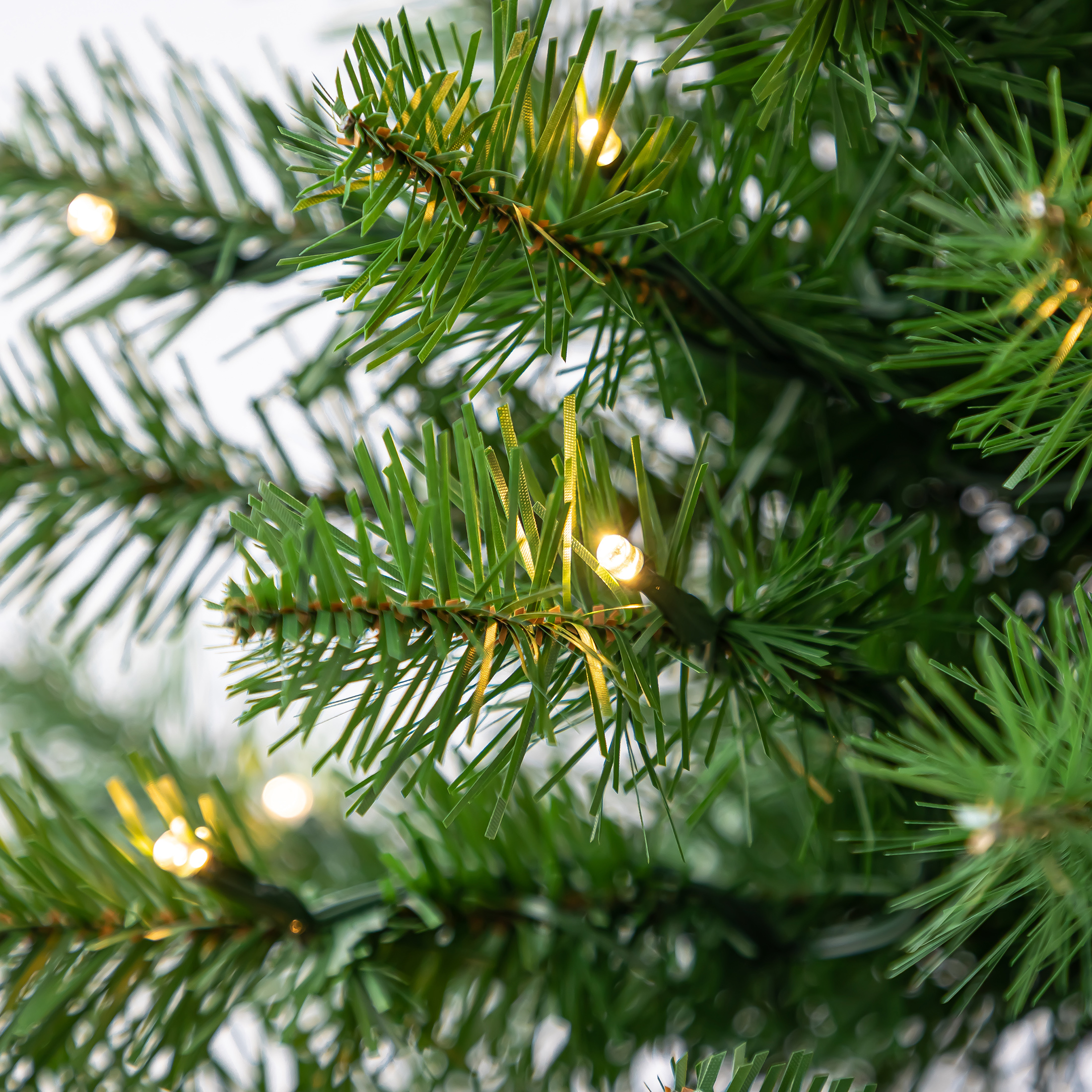 4' Pre-Lit Indiana Spruce Green Artificial Christmas Tree with Color-Changing LED Lights, by Holiday Time