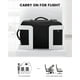 thumbnail image 2 of Mochila de viaje LOVEVOOK Carry on 50 L con puerto USB negra, 2 of 7