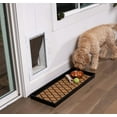 thumbnail image 2 of BirdRock Home Rubber Boot Tray with Coir Insert - 34 inch Decorative Boot Tray for Entryway , 2 of 9