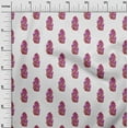 thumbnail image 3 of oneOone Velvet Fuschia Pink Fabric Block Sewing Material Print Fabric By The Yard 58 Inch Wide-2N, 3 of 7