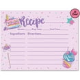 thumbnail image 3 of Kids Kitchen Apron Set with Unicorn Rainbow Recipe Cards Set, Kids Aprons for Girls and Boys, 3 of 7
