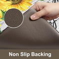 thumbnail image 4 of Anti Fatigue Kitchen Mat, Farmhouse Sunflower Kitchen Rugs Sets of 2, Kitchen Floor Mats Non-Slip Cushioned, Comfort Kitchen Mats for Floor Sink, Laundry, Desk White 17"x47"+17"x29", 4 of 6