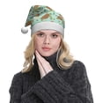 thumbnail image 5 of Cauagu Cute Sea Turtles for Adult Christmas Hat,1-Pack Xmas Holiday Hat Santa Hat for Women & Men Festive Headwear Accessories Fit for Christmas/New Year/Party, 5 of 6
