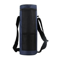 kchsji Bottle Cover, Insulated Protective Sleeve for Water Bottles, Thermal Travel Cup Cover with Adjustable Strap, Universal Fit Drink Carrier for Outdoor Activities