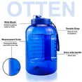 thumbnail image 4 of OTTEN Water bottles, Reusable & BPA Free Tritan Sports Water Bottle (1 Gallon/128oz, Blue), 4 of 5