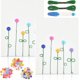 thumbnail image 1 of Juego de 2 botones para hacer arte, pegatinas para botones, kit de lienzo con botones sencillos, kit para crear tu propio arte con flores, kit para manualidades para niños pequeños en edad preescolar, 1 of 7