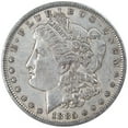 thumbnail image 1 of 1885 Morgan Dollar XF EF Extremely Fine 90% Silver $1 US Coin Collectible, 1 of 2
