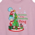 thumbnail image 3 of Cat in the Hat - Christmas Is A Family Thing - Women's Racerback Tank Top, 3 of 6