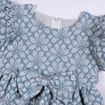thumbnail image 6 of Toddler Girl Dress Prints Shorts Sleeves Party Hoilday Court Style Dress Princess Clothes Flower Girl Dress,Size 9 Years-10 Years, 6 of 6