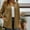 Brown, variant on Holzkary Womens Button Down Shirt Long Sleeve Blouses Solid Work Casual Business Tops Loose Fit Fall Shirts with Pocket Classic Fit Dress Shirts Button Down Wrinkle Solid Work Blouse Top Black L