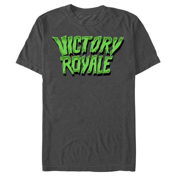 Men's Fortnite Victory Royale Slime Graphic Tee Charcoal 3X Large