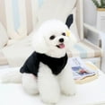 thumbnail image 4 of Topumt Coral Fleece Pet Clothes for Dog Warm Pullover Vest Cat Weather Coat Jacket, 4 of 5