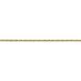 thumbnail image 3 of 10K Yellow Gold Jbsp's 1.5mm Diamond-Cut Lightweight Rope Chain (16 X 1.5) Made In Peru 8064-16, 3 of 5