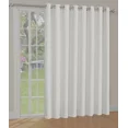 thumbnail image 3 of Gorgeous Home Linen Versatile K100 Off White Thermal Blackout Patio Door Window Grommet Curtain Extra Wide Room Divider 100" Wide X 84" Length 1Pc, 3 of 5