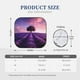 thumbnail image 3 of Fotbe Lavender Field Sunset Juego de 2 Piezas de Parasoles para Parabrisas | Bloqueador Solar para Auto | Accesorios Plegables para Protección Solar Interior-Large, 3 of 6