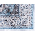 thumbnail image 6 of Unique Loom Tradition Collection Area Rug - Elizabeth (4' 1" x 6' 1" Rectangle Light Blue/Black), 6 of 7