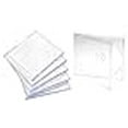 thumbnail image 2 of Maxtek Boîtier CD Jewel Standard Simple Transparent de 10,4 mm avec Plateau Transparent Assemblé, Lot de 25, 2 of 3