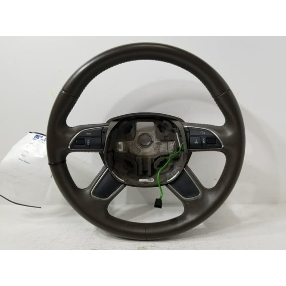 Pre-Owned 2014 Audi Q5 Driver Steering Wheel w/ Audio Controls OEM LKQ (Good)