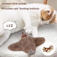 thumbnail image 3 of Interactive Chirping Bird Cat Toy, Flapping Bird Cat Toy, Flying Bird Cat Toy, Chirping Bird Cat Toy Flapping Wings, Flying Simulation Electric Sparrow Shaking Bird Hunting Cat Toy (Bluebird+Penguin), 3 of 9