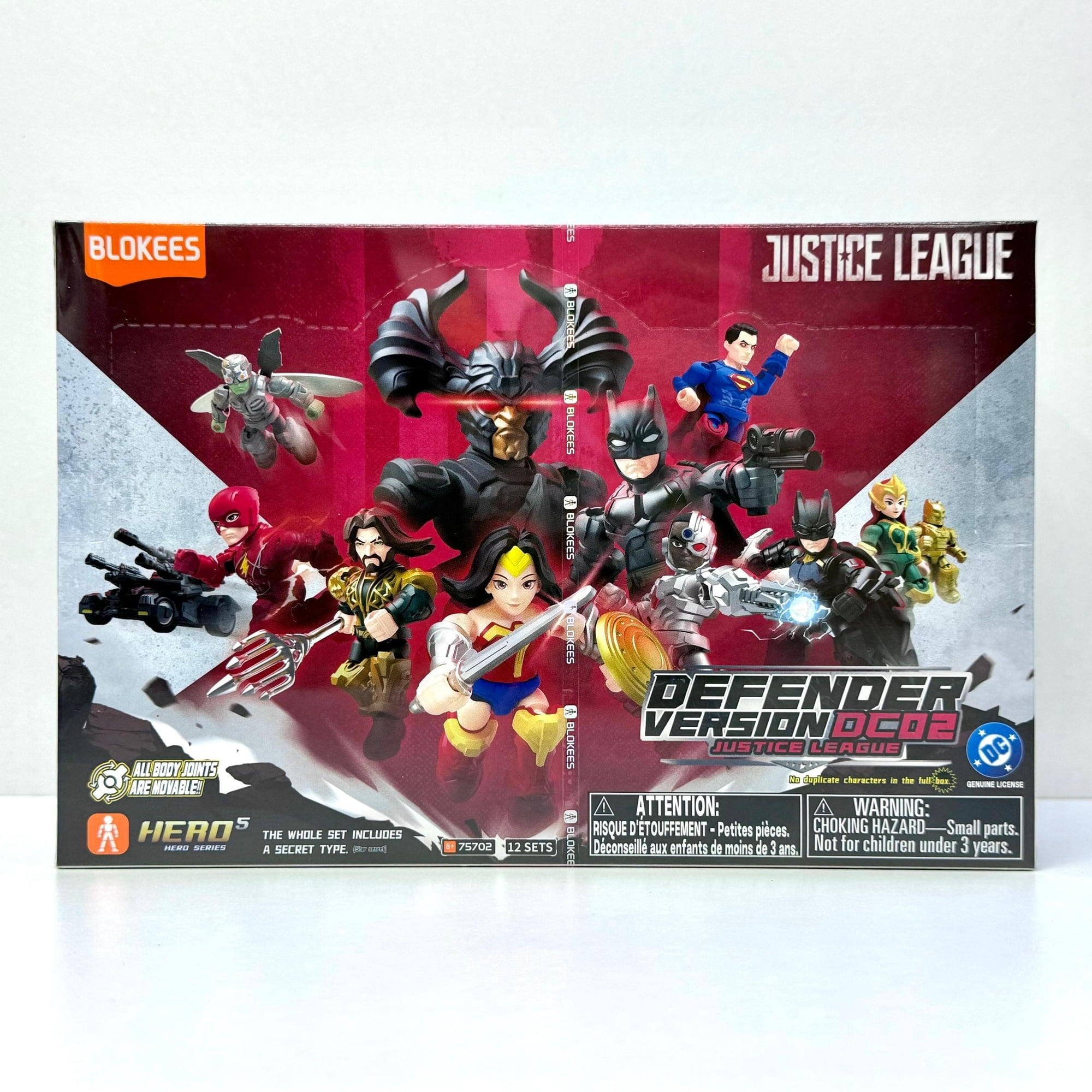 Blokees - DC Comics Defender Version - 02: Justice League 12ct Model Kits