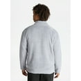 thumbnail image 3 of No Boundaries High Pile Quarter Zip Fleece Pullover, Men's, 3 of 5