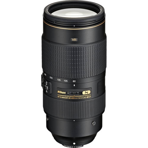 Nikon AF-S NIKKOR 80-400mm f/4.5-5.6G ED VR Lens - 2208 - Walmart.com
